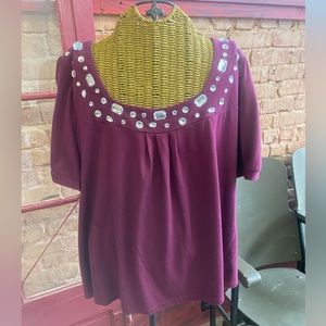 L. A. Blues Vintage Blouse